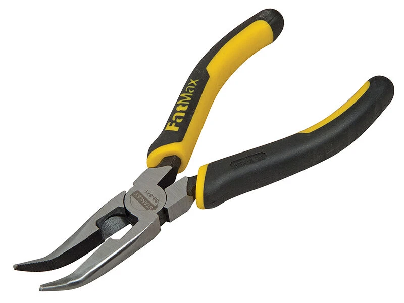 Stanley FatMax Bent Snipe Nose Pliers (Various Sizes) 1 Stanley FatMax Bent Snipe Nose Pliers (Various Sizes)