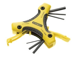 Stanley Metric Triangle Hex Key Set 9-Piece 1.5 - 6mm
