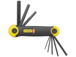 Stanley Metric Folding Hex Key Set 8-Piece 1.5 - 8mm