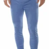 Thermal Base Layer Long John Bottoms Blue (Sizes S-3XL)