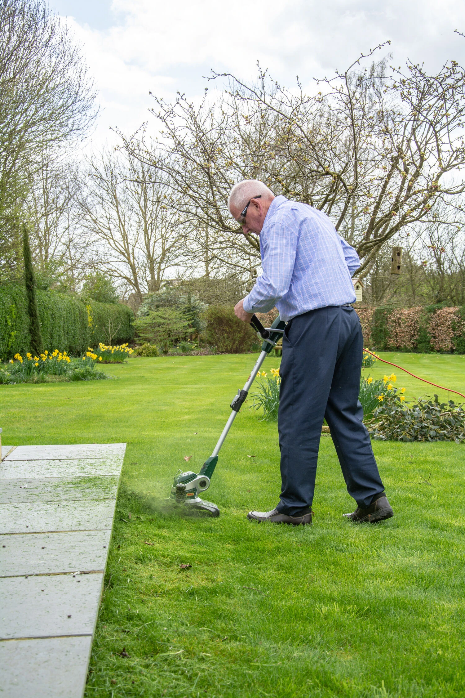 Webb ELT650 Classic Electric 650w Line Trimmer & Edger 29cm/12in 240v 6 Webb ELT650 Classic Electric 650w Line Trimmer & Edger 29cm/12in 240v - Image 6