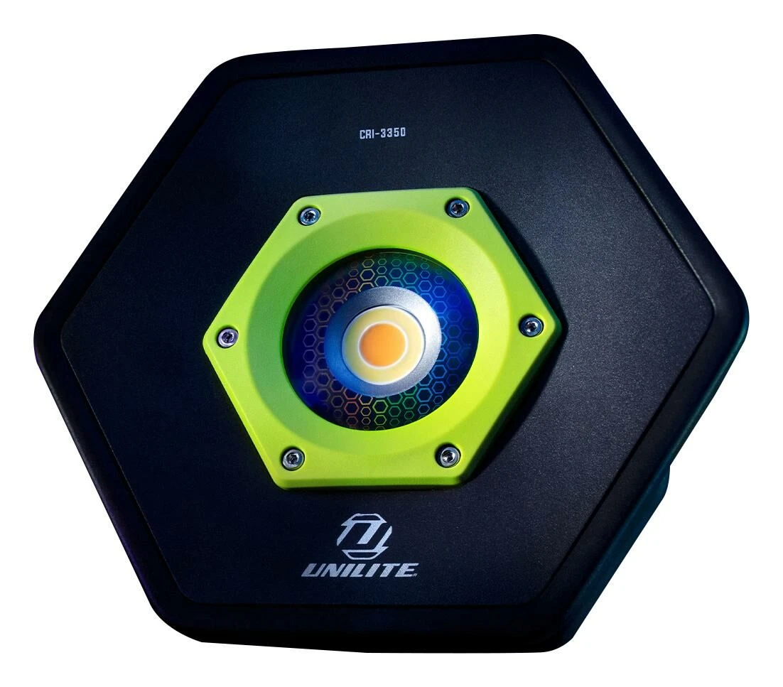 Unilite CRI-3350 LED Rechargeable & Mains High CRI Site Work Light 3350 Lumens 1 Unilite CRI-3350 LED Rechargeable & Mains High CRI Site Work Light 3350 Lumens