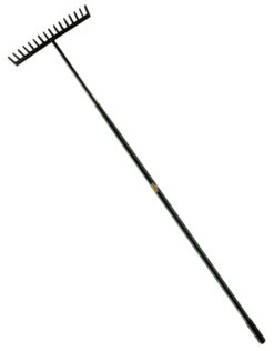 Defiance 16 Square Tooth Tubular Handle Asphalt Rake