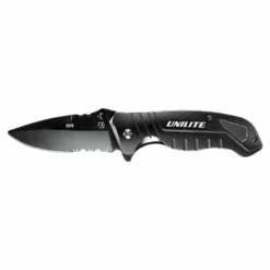 Unilite EK4 Heavy Duty Folding Utility Knife With Drop Point Blade