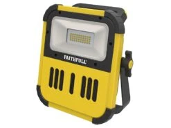 Faithfull 20w LED Cordless Rechargeable Work Light With Bluetooth Speaker & Tripod -Household Tools fppslled20tb 1