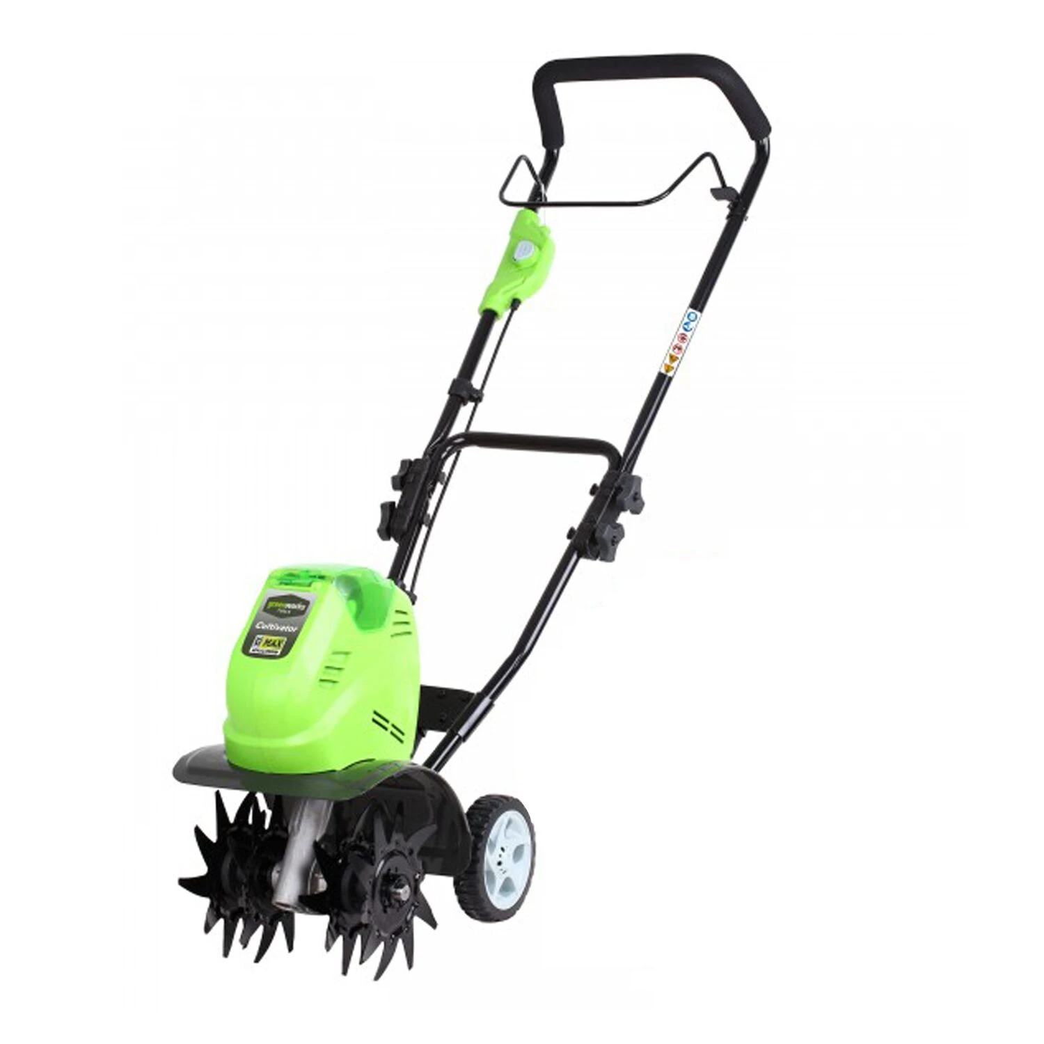 Greenworks G40TL Cordless 40v Tiller 26cm/10in Bare Unit 1 Greenworks G40TL Cordless 40v Tiller 26cm/10in Bare Unit