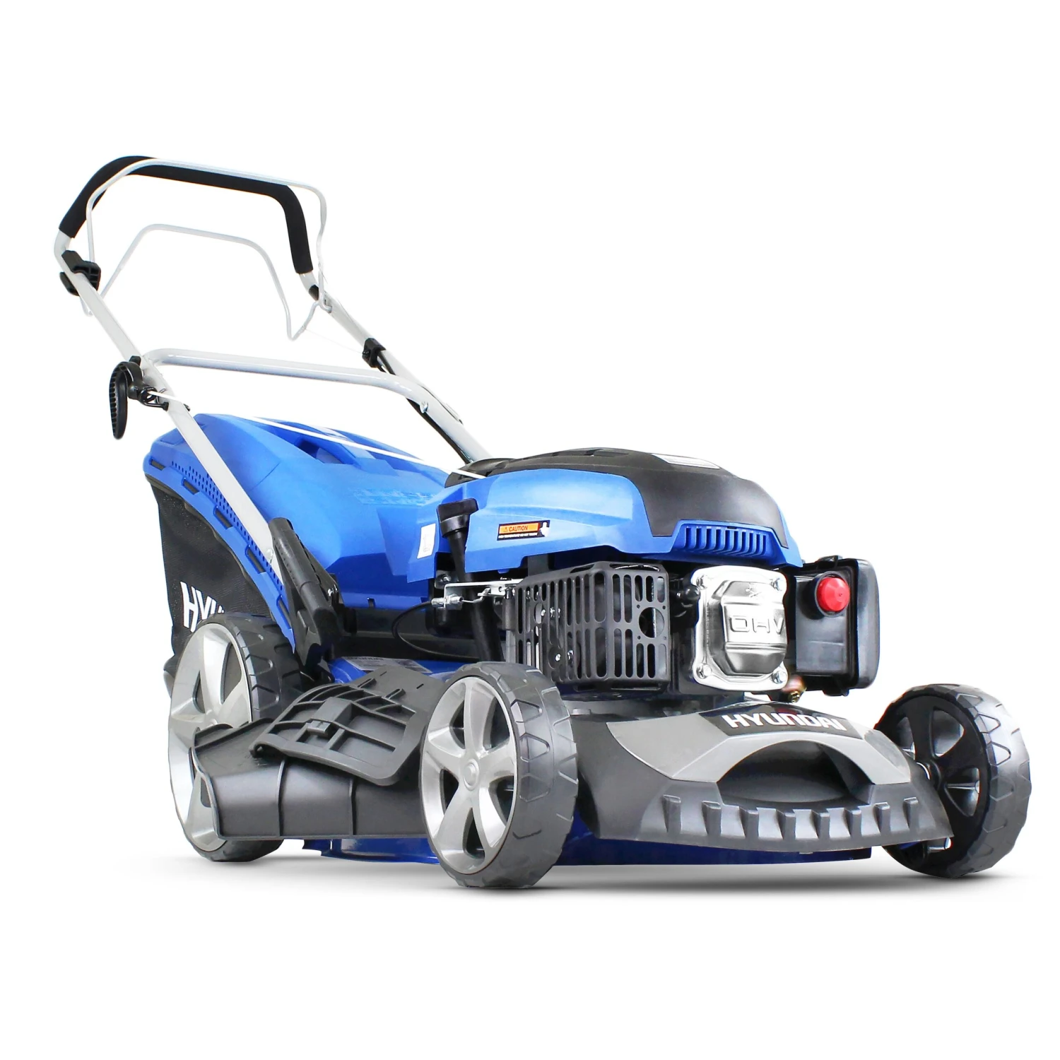 Hyundai HYM460SP Petrol Self Propelled Lawn Mower 46cm/18in 1 Hyundai HYM460SP Petrol Self Propelled Lawn Mower 46cm/18in