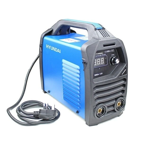 Hyundai HYMMA120 MMA/ARC Inverter Welder 120Amp 1 Hyundai HYMMA120 MMA/ARC Inverter Welder 120Amp
