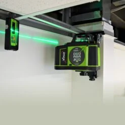 Imex I88G Cordless Self-Levelling Laser Level 600m With LRX10 Digital Receiver -Household Tools i88g ceiling grid site shot