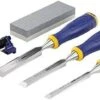 Irwin Marples ProTouch All-Purpose 3-Piece Wood Chisel Set & Accessories