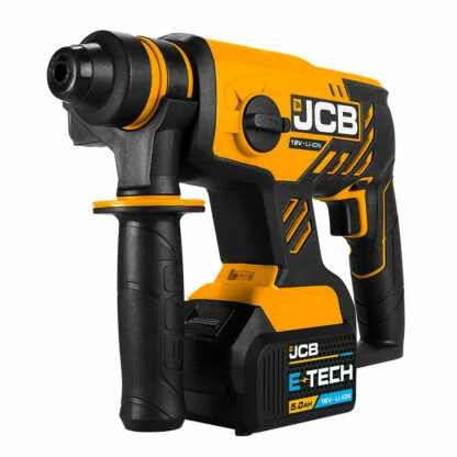 JCB Cordless 18v Brushless Hammer Drill With 5.0Ah Li-Ion Battery & Case 1 JCB Cordless 18v Brushless Hammer Drill With 5.0Ah Li-Ion Battery & Case