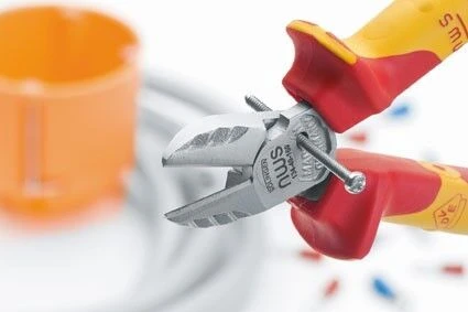 NWS VDE 2-in-1 Electrician's Multi-Function Side Cutter Pliers 160mm 2 NWS VDE 2-in-1 Electrician's Multi-Function Side Cutter Pliers 160mm - Image 2