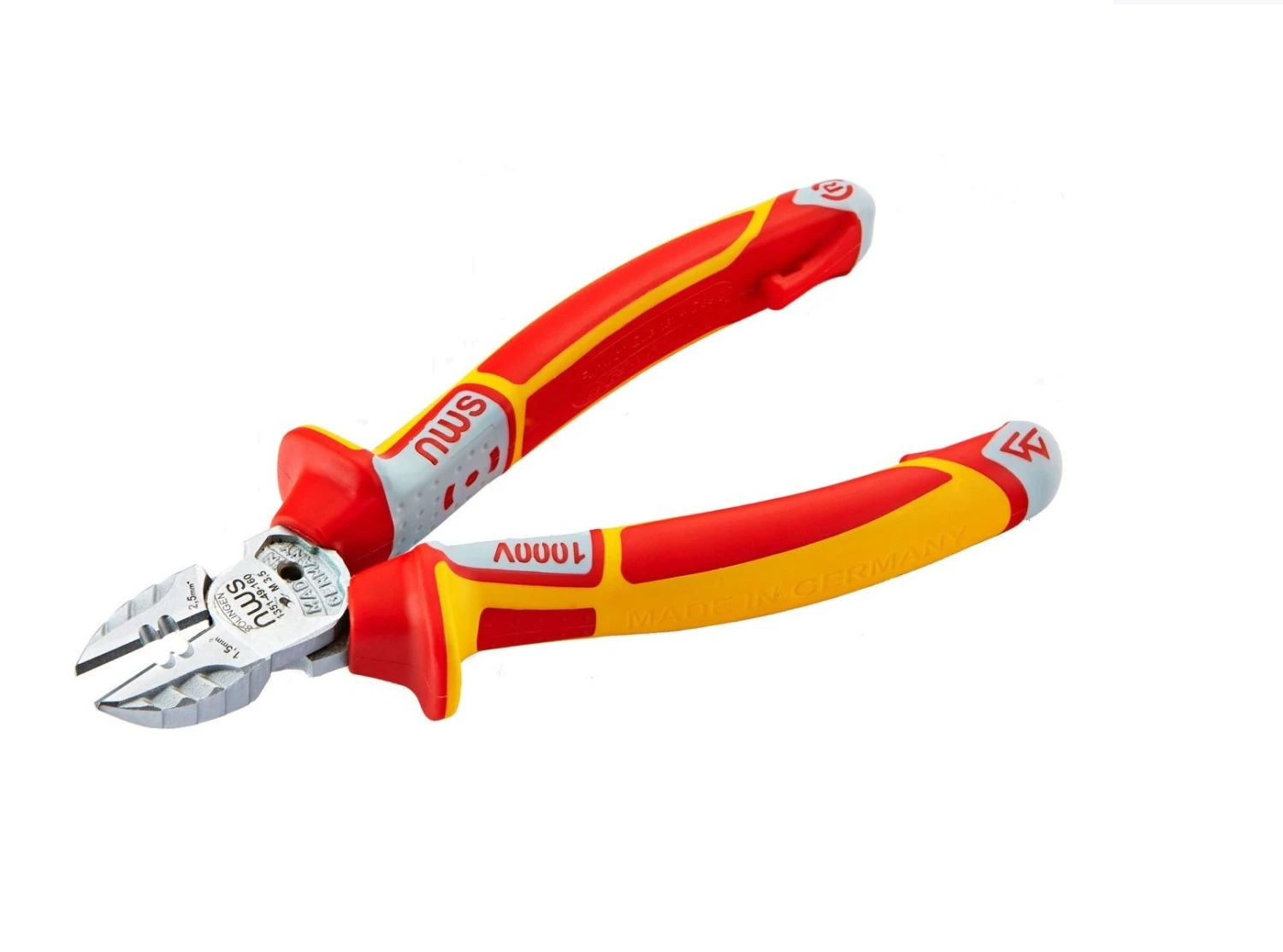 NWS VDE 3-in-1 SuperCutter Electrician's Multi-Function Side Cutter Pliers 160mm 1 NWS VDE 3-in-1 SuperCutter Electrician's Multi-Function Side Cutter Pliers 160mm