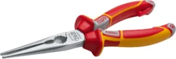 NWS VDE Electrician's Long Nose Straight Pliers 205mm