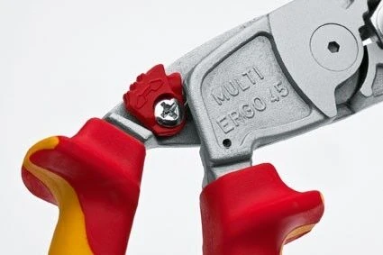 NWS VDE Ergonomic Electrician's Spring Loaded Long Nose Pliers 200mm 2 NWS VDE Ergonomic Electrician's Spring Loaded Long Nose Pliers 200mm - Image 2