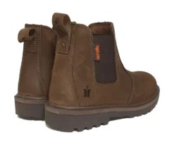 Scruffs Raw Dealer Safety Work Boots Brown (Sizes 7-12) -Household Tools raw back view