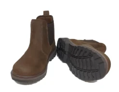 Scruffs Raw Dealer Safety Work Boots Brown (Sizes 7-12) -Household Tools raw front bottom view