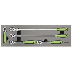 Sealey Pear-Head 3/8in Ratchet Wrench Set 5 Piece