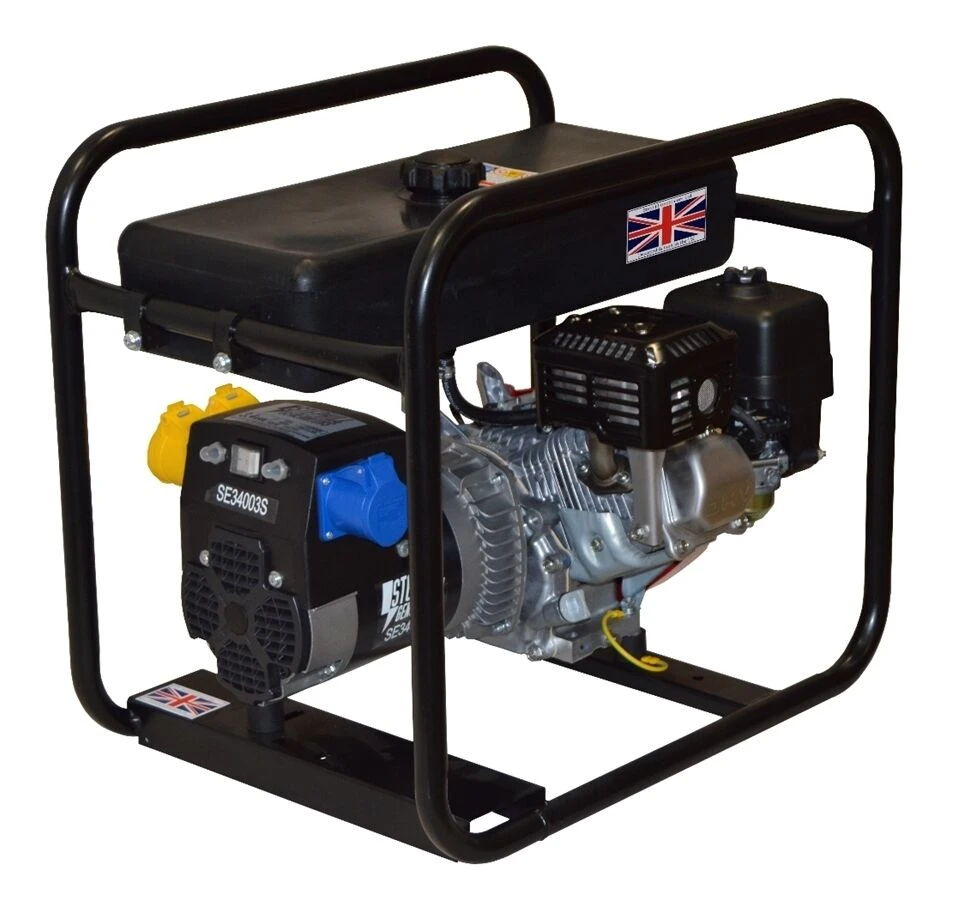 Stephill SE34003SLR Honda Petrol Generator With Long Run Tank 2.7kW/3.4kVA 1 Stephill SE34003SLR Honda Petrol Generator With Long Run Tank 2.7kW/3.4kVA