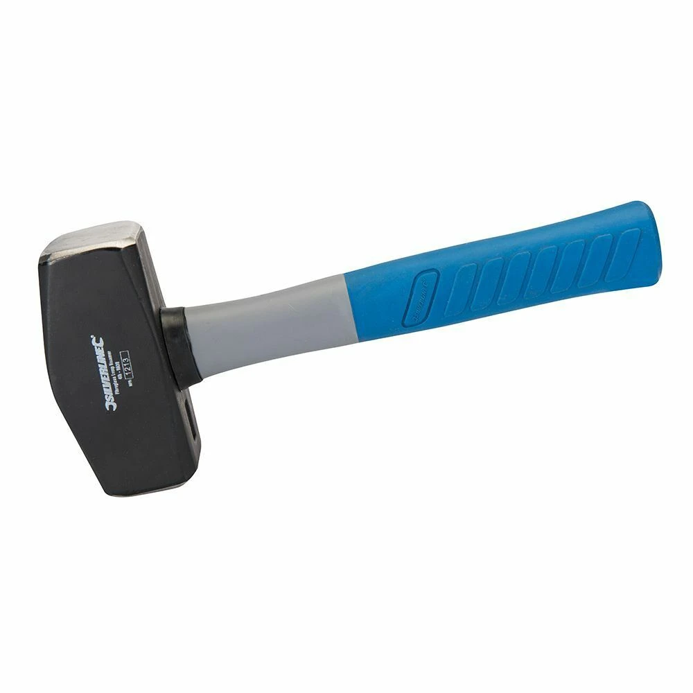 Silverline Fibreglass Lump Hammer 4lb 1 Silverline Fibreglass Lump Hammer 4lb