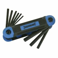Silverline Hex Key Imperial Expert Tool 9 Piece (5/64 - 1/4in)