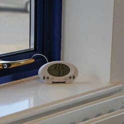 Silverline Indoor/Outdoor Thermometer -Household Tools silverline indoor outdoor thermometer 3 38286 p