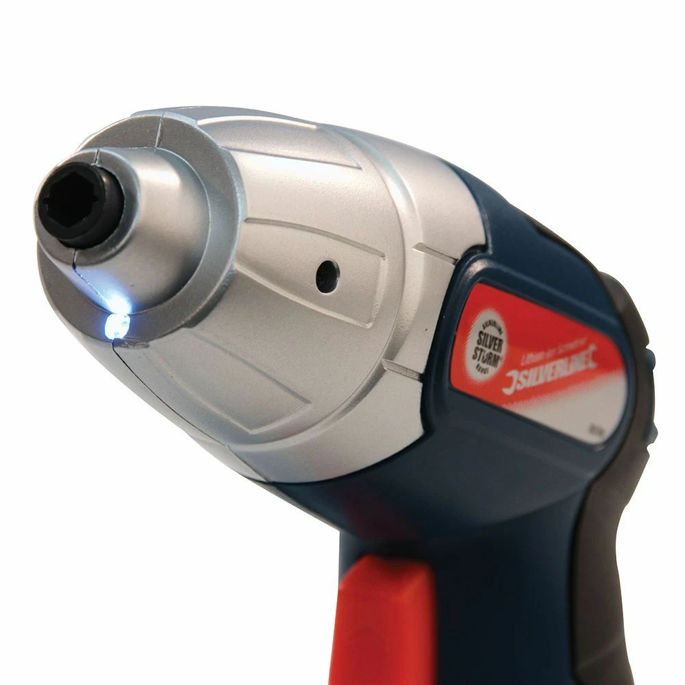 Silverline Silverstorm 3.6v Li-Ion Cordless Screwdriver & Bits Set 102 Piece 5 Silverline Silverstorm 3.6v Li-Ion Cordless Screwdriver & Bits Set 102 Piece - Image 5