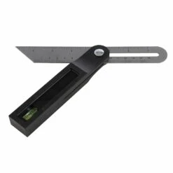 Silverline Sliding T Bevel With Spirit Level 200mm