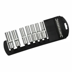 Silverline Socket Set 1/2in Drive Deep Metric 7 Piece (10-19mm)