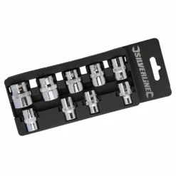 Silverline Socket Set 3/8in Drive Imperial 9 Piece (1/4 - 3/4in)
