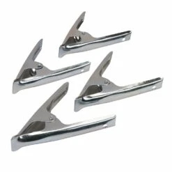 Silverline Stall Clips / Spring Clamps 70mm - Pack Of 4