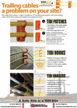 Elite Tidi Patches - Grade 2 - Tidy Tidi Cable Management Hook Patch Tie 10 Elite Tidi Patches - Grade 2 - Tidy Tidi Cable Management Hook Patch Tie -Household Tools tidi patches grade 2 tidy tidi cable management hook patch tie pack of 10 5 35994 p